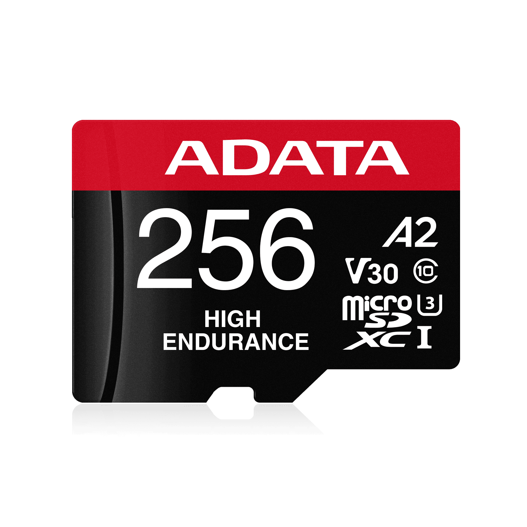 ADATA High-Endurance 256GB microSDXC UHS-I Class10 V30 4K A2 Memory Card