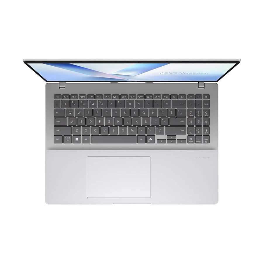 Asus VivoBook 16 F1607CA Series 2 Intel Core Ultra 5 225H 16GB RAM 1TB SSD 16 Inch FHD+ WUXGA Display AI Optimized Cool Silver Laptop