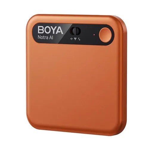 Boya Notra(Orange) AI Voice Recorder