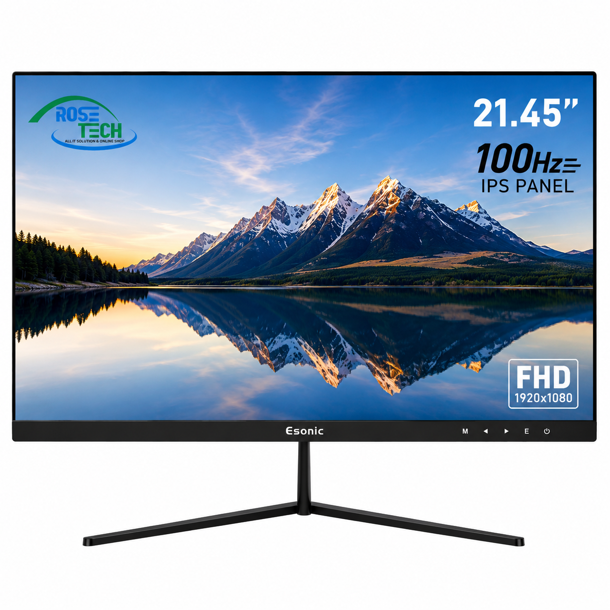 Esonic ESLM22F 21.45-inch 100Hz FHD Borderless IPS Monitor