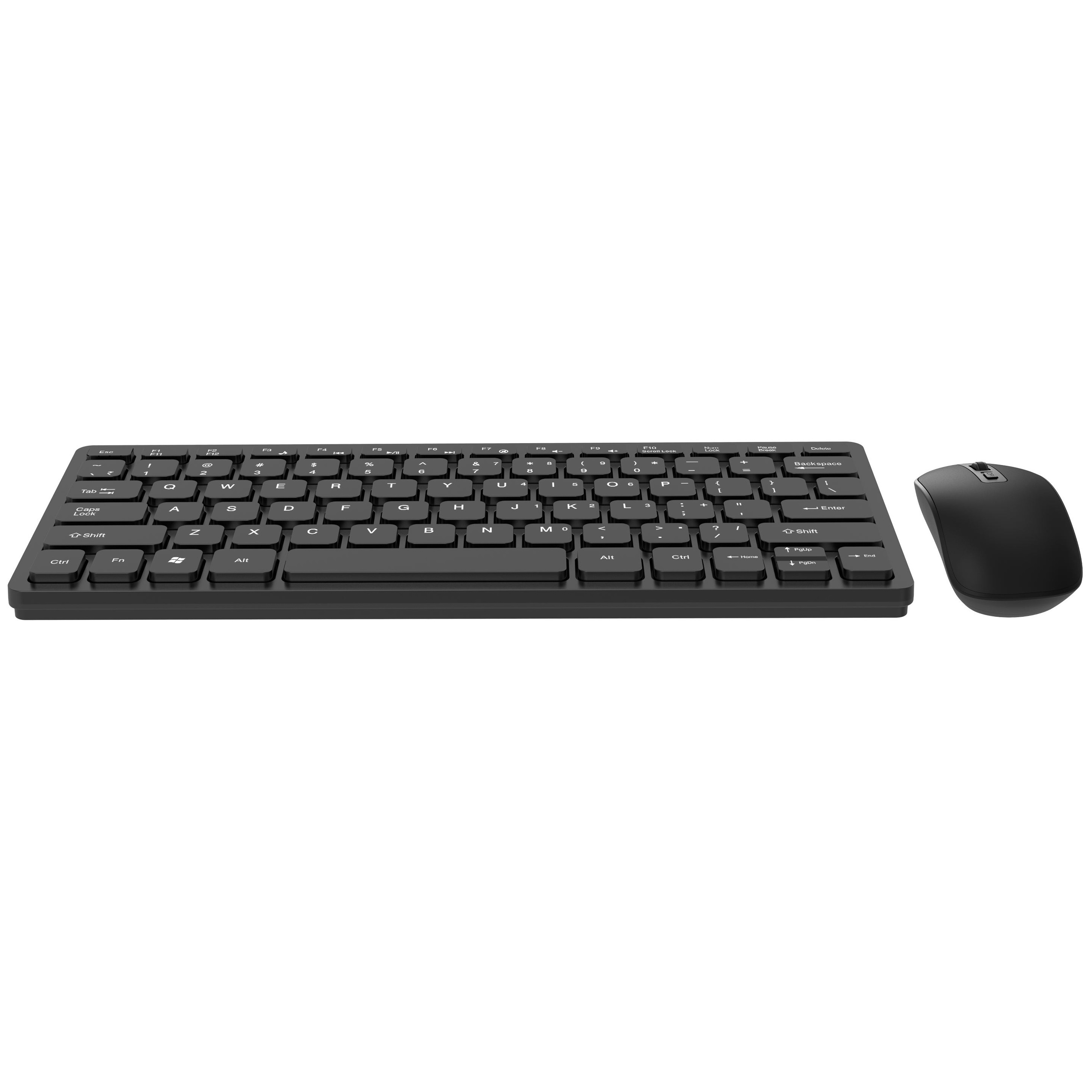KW901 2.4g Wireless 78 Keys Mini Keyboard & Mouse Combo