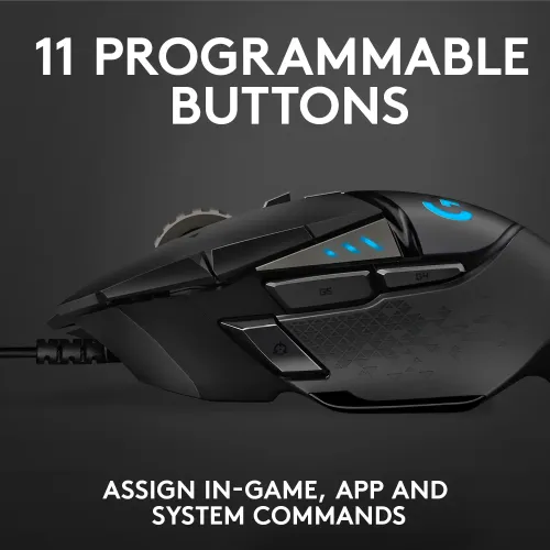 Logitech G502 HERO Wired RGB Gaming Mouse