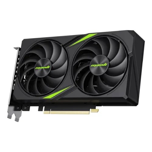 Manli NEBULA GeForce RTX 5060 Twin Cooler Black 8GB GDDR7 Graphics Card #M-N506N/D78G-M2659