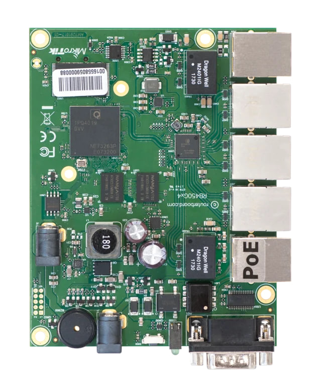 Mikrotik RB450GX4 Gigabit Case Ethernet Router