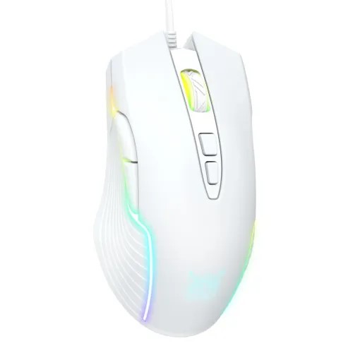 Onikuma CW905 Wired White Gaming Mouse