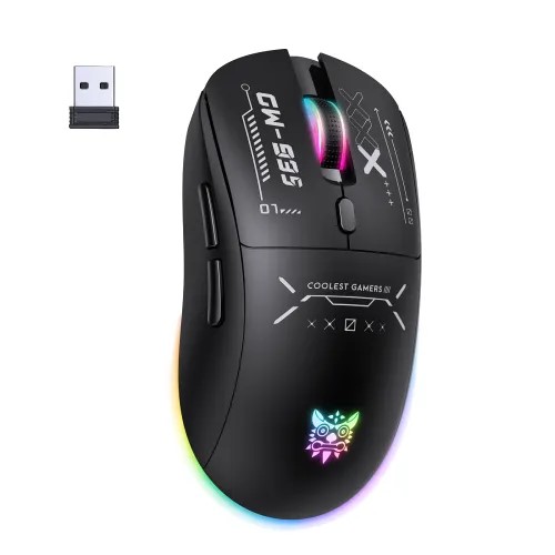 Onikuma CW935 Tri-Mode RGB Wireless Gaming Mouse