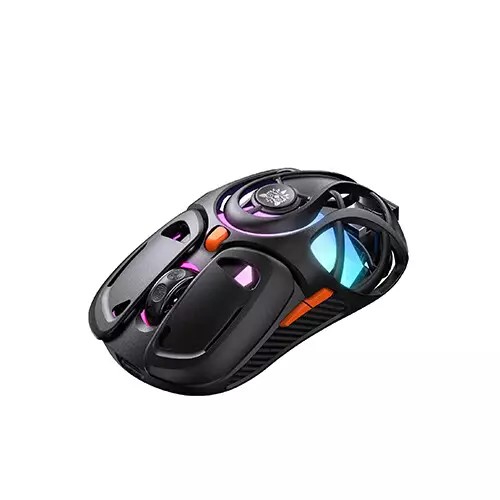 Onikuma DM02 Tri-Mode Honeycomb Shell RGB Black Gaming Mouse