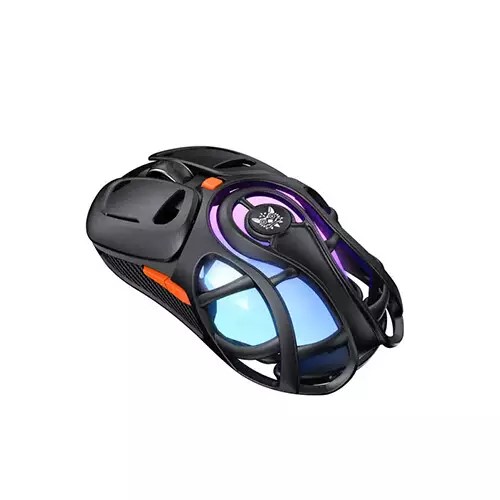 Onikuma DM02 Tri-Mode Honeycomb Shell RGB Black Gaming Mouse