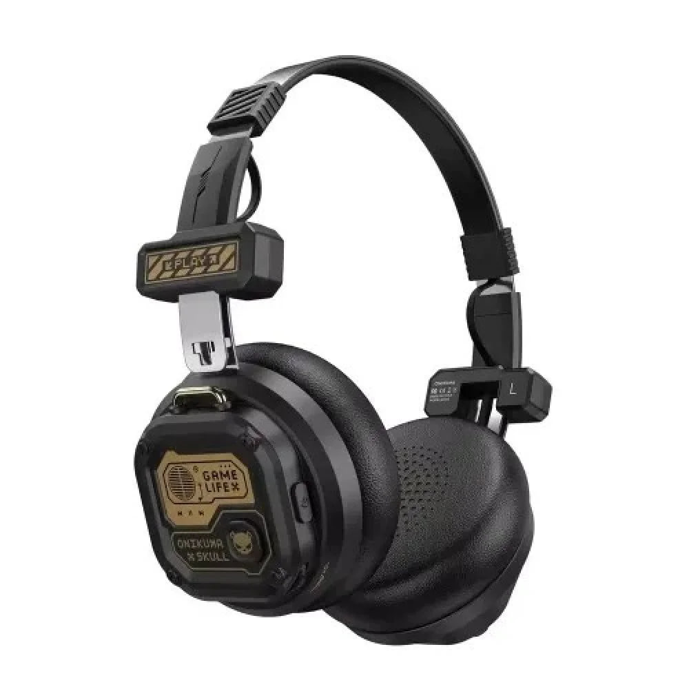 Onikuma GT803 Tri-Mode Wireless Black Gaming Headphone