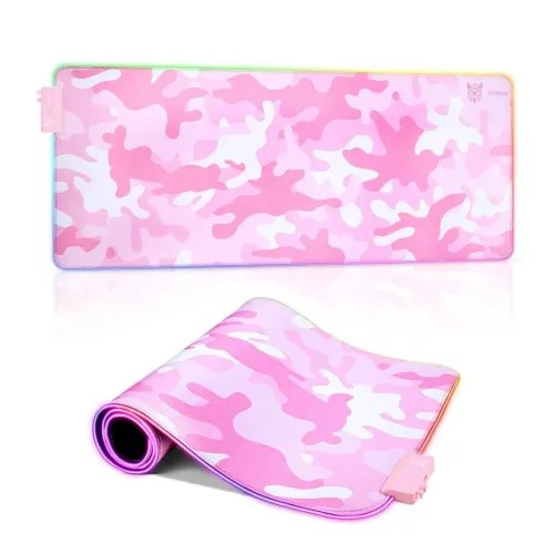 Onikuma MP005 RGB Pink Gaming Mousepad