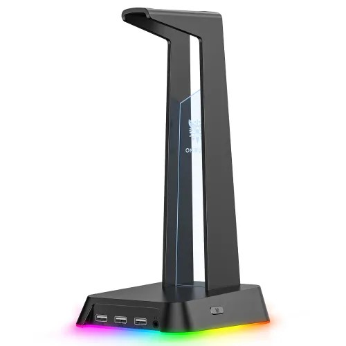 Onikuma ST-2 RGB Black Gaming Headphone Stand