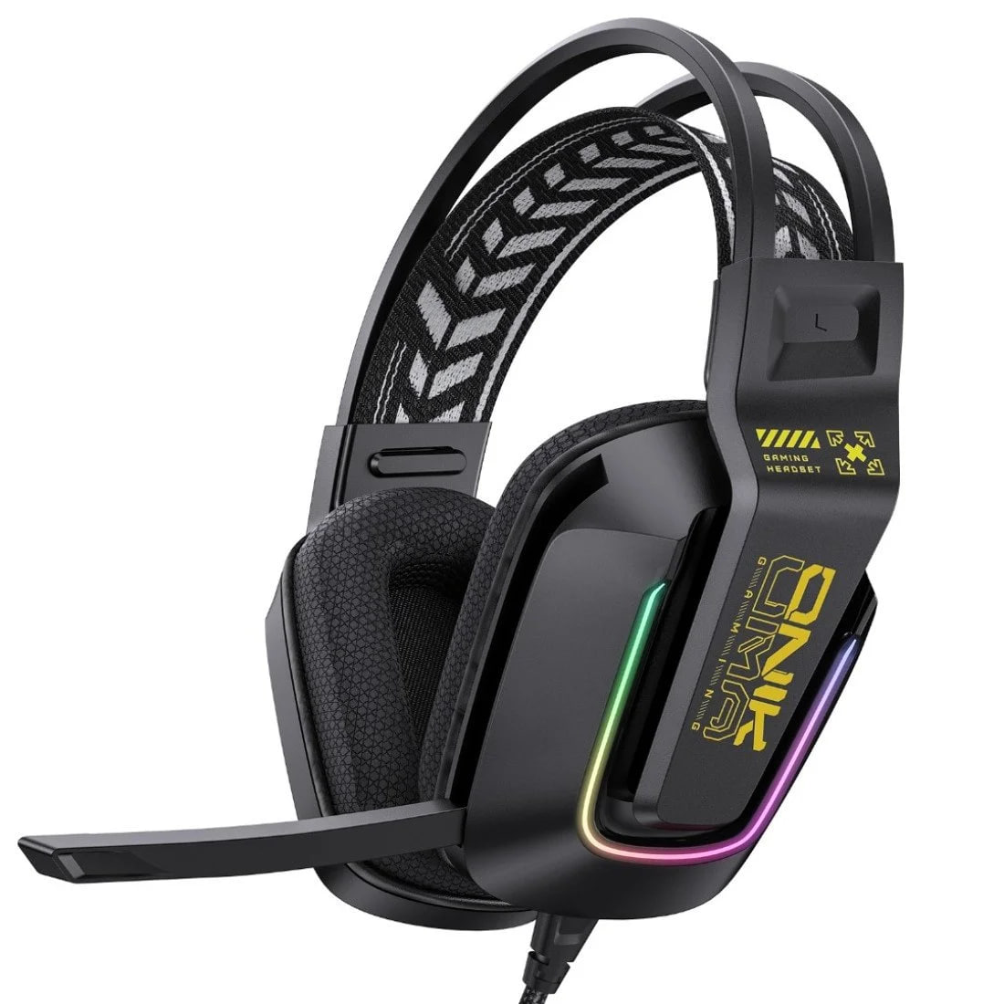 ONIKUMA X13 RGB Colorful Lighting Wired Gaming Headset