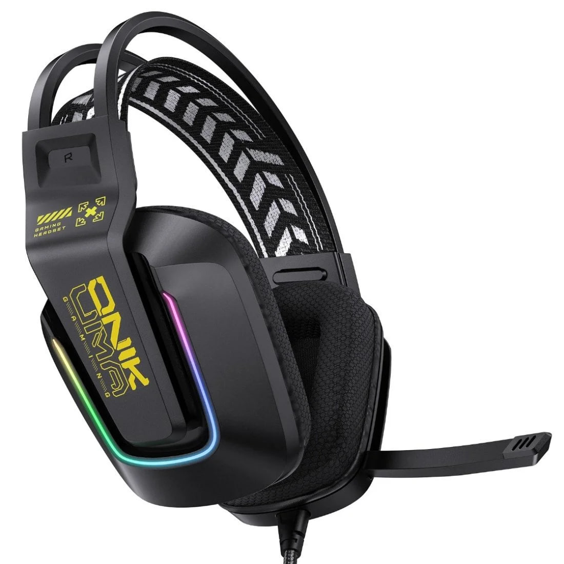 ONIKUMA X13 RGB Colorful Lighting Wired Gaming Headset