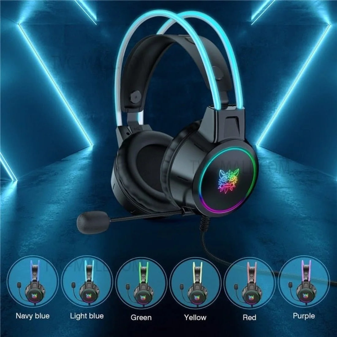ONIKUMA X15 Pro RGB Black Gaming Headset
