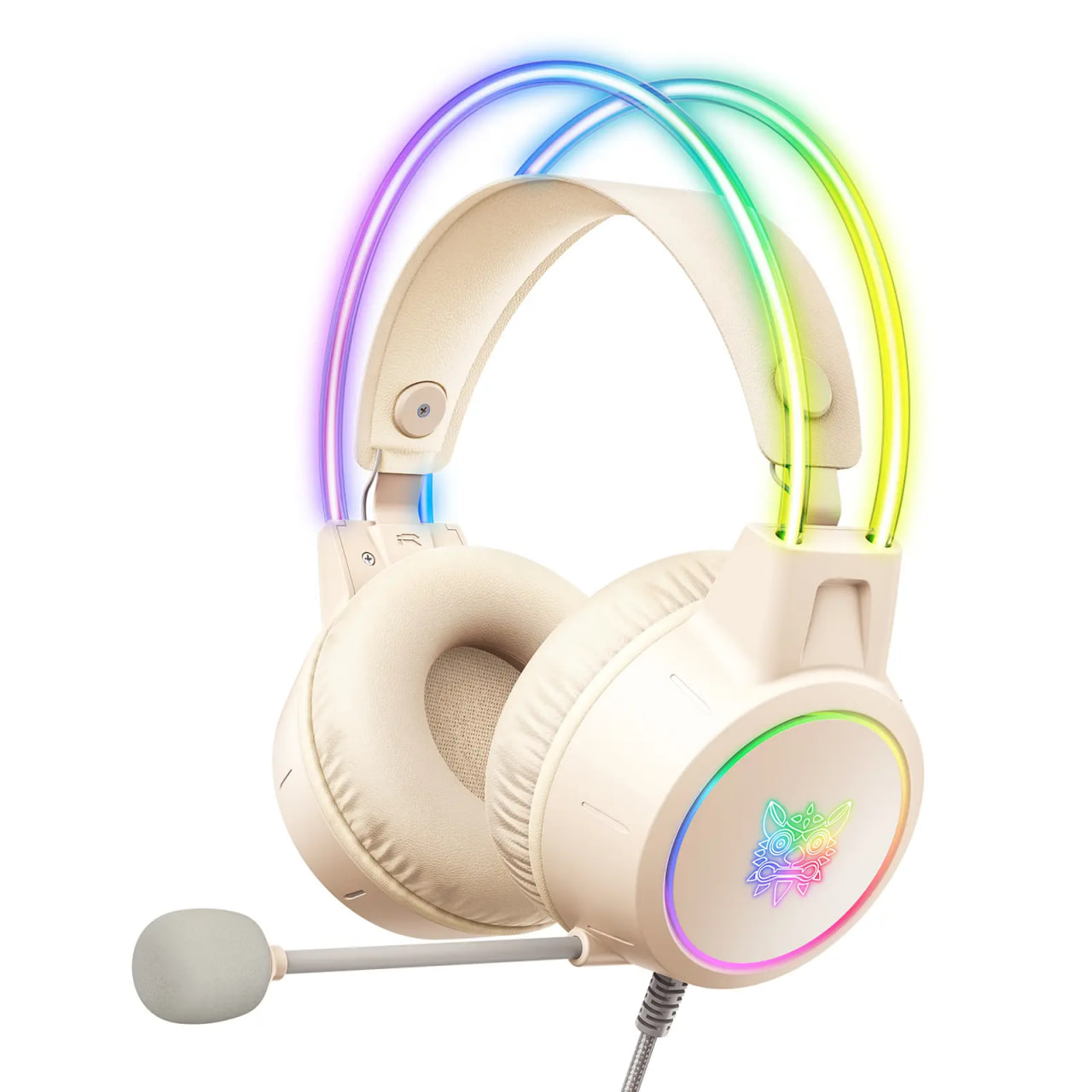 ONIKUMA X15 Pro RGB White Gaming Headset