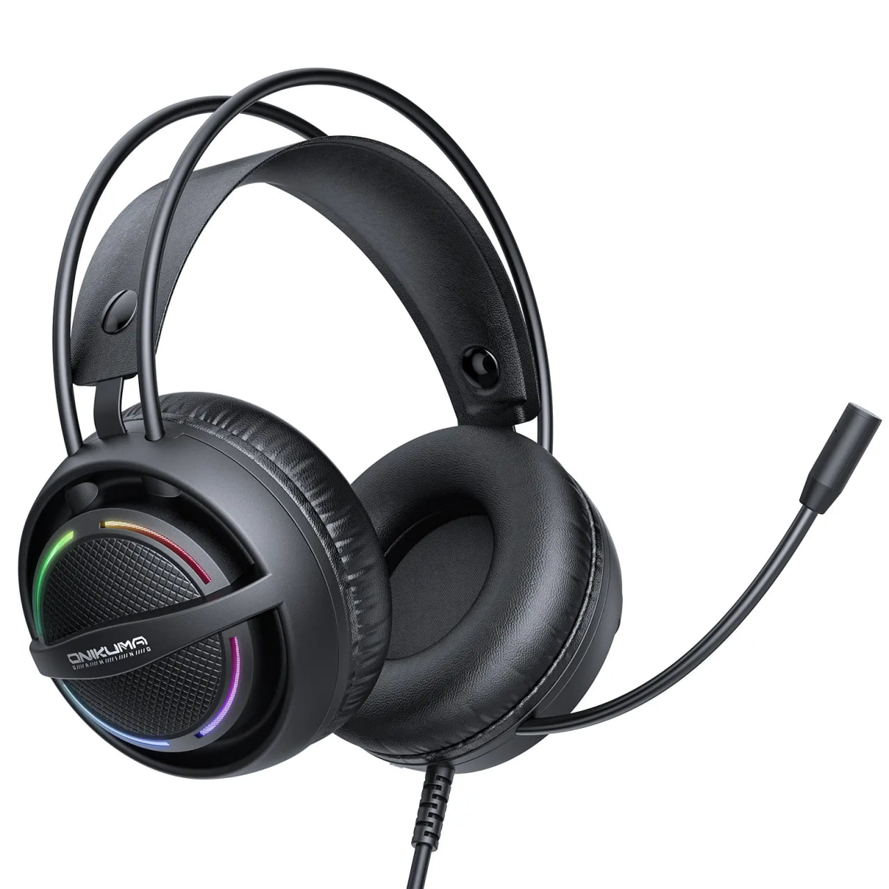 Onikuma X88 RGB Wired Gaming Black Headphone