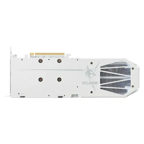 PowerColor Hellhound Spectral White AMD Radeon RX 9060 XT 16GB GDDR6 Graphics Card