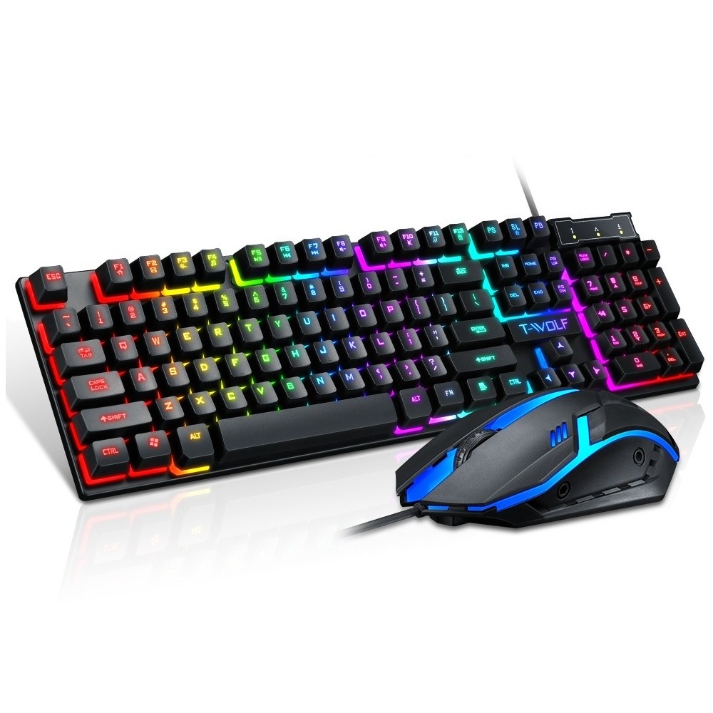T-WOLF TF200 Gaming Keyboard Mouse Combo