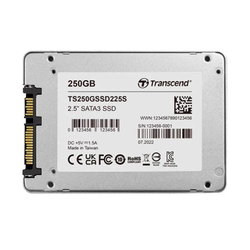 Transcend 225S 250GB 2.5-Inch SATA III Internal SSD