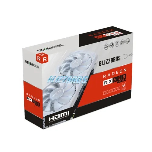 Unika Radeon RX 580 BLIZZARDS 8GD5 V2 8GB GDDR5 Graphics Card