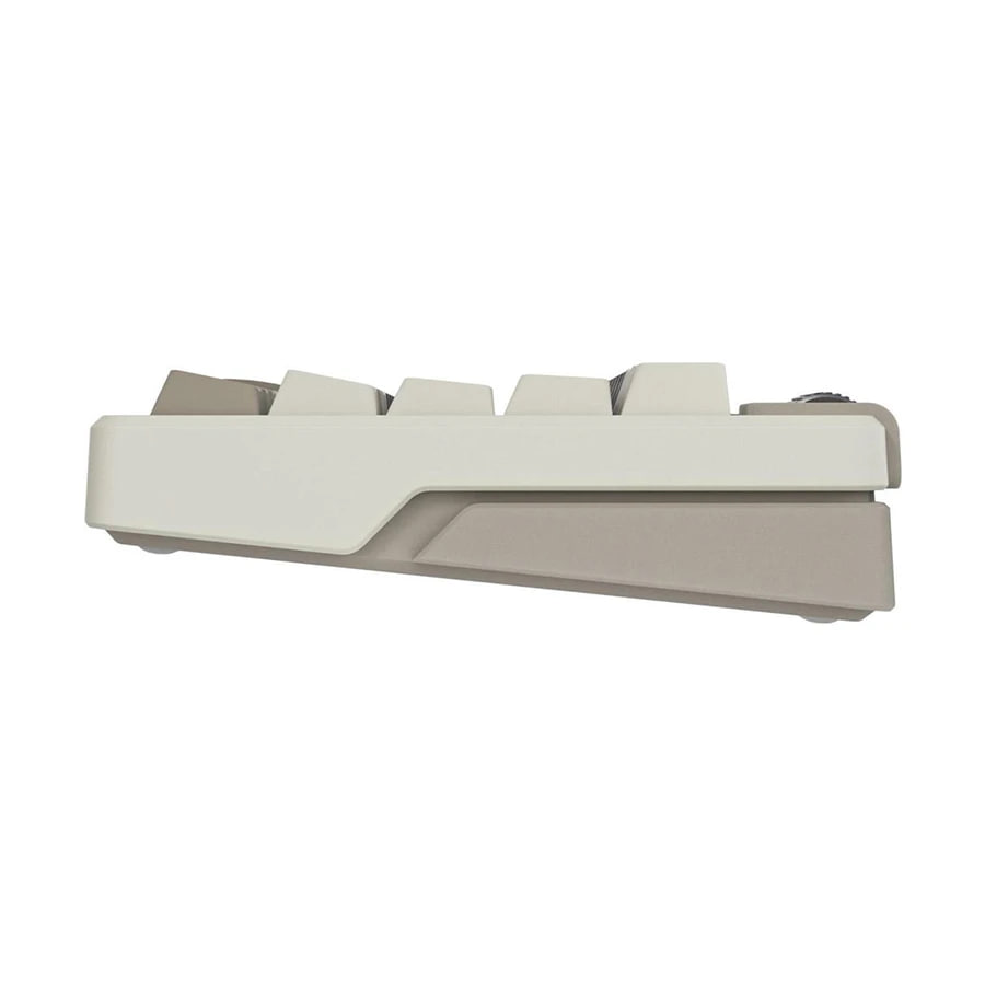 Royal Kludge RK M70 RGB Tri Mode Hot Swap (Cream Switch) Mocha Grey Mechanical Gaming Keyboard