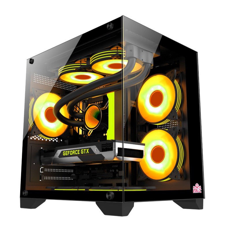 Monarch Mystery Box X5 Black ARGB Gaming Casing