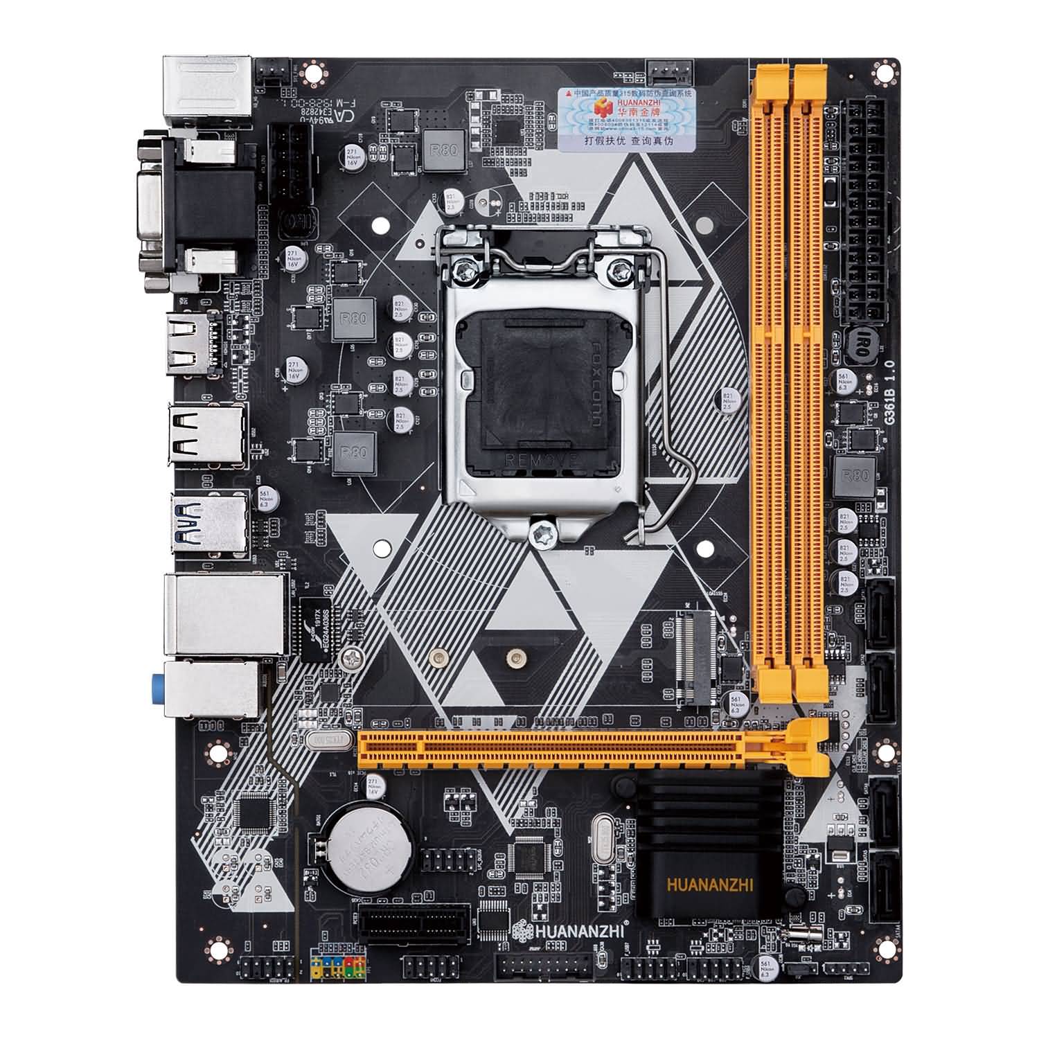 HUANANZHI B85 intel 4 Gen SSD NVME Support M-ATX Motherboard