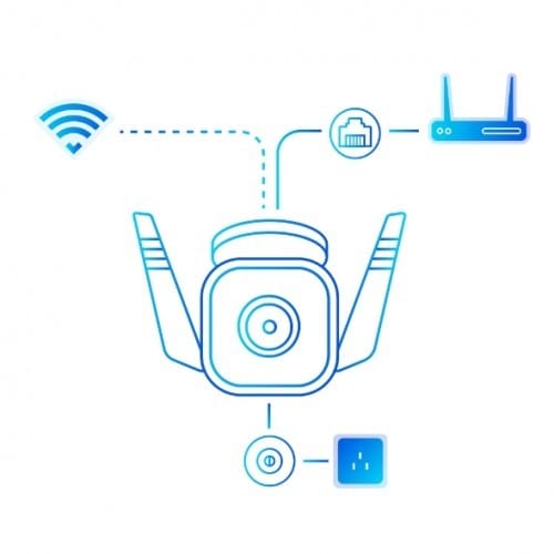 TP-Link Tapo C320WS 4MP Outdoor Security Wi-Fi IP Camera