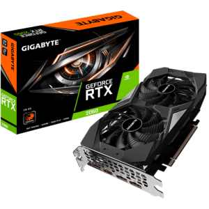 Gigabyte NVIDIA GeForce RTX 2060 6 GB GDDR6 GV-N2060D6-6GD graphics card