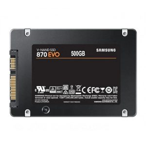 Samsung 870 EVO 500GB 2.5 inch SATA III Internal SSD