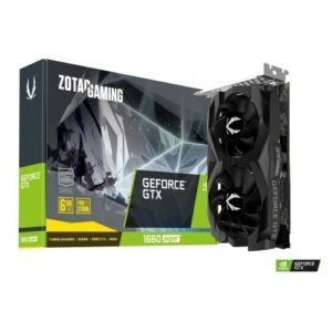 ZOTAC GAMING GeForce GTX 1660 SUPER 6GB GDDR6 Twin Fan Graphics Card #ZT-T16620F-10L