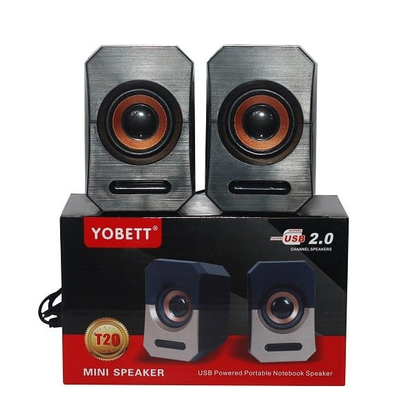 YOBETT T20 USB 2.0 Multimedia Mini Speaker