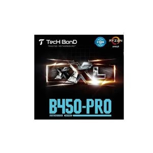 TecH BonD B450-PRO (Black) AM4 AMD Micro-ATX Motherboard